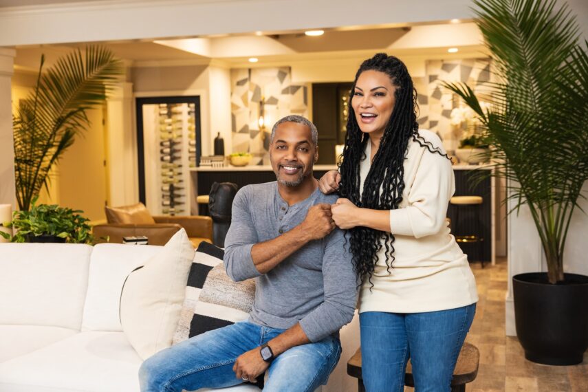 Mike Jackson y Egypt Sherrod de 'Married to Real Estate'