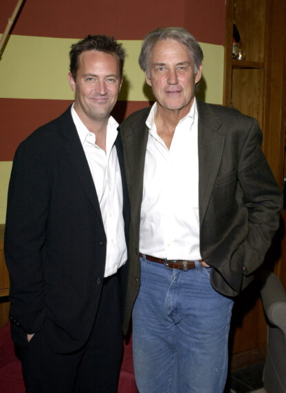 Matthew Perry and his dad, John Bennett Perry