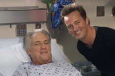 John Bennett Perry and his son Matthew Perry in 'Scrubs'