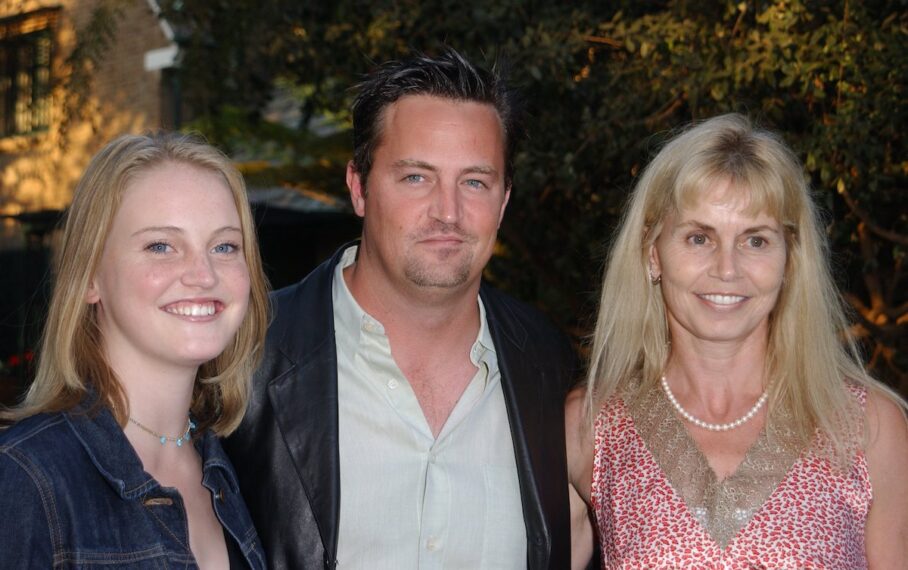 Matthew Perry and mother Suzanne Morrison