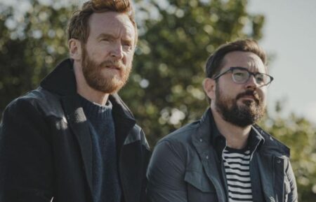 Tony Curran and Martin Compston in 'Mayflies'