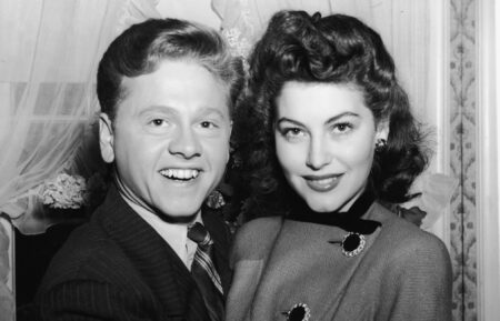 Mickey Rooney and Ava Gardner