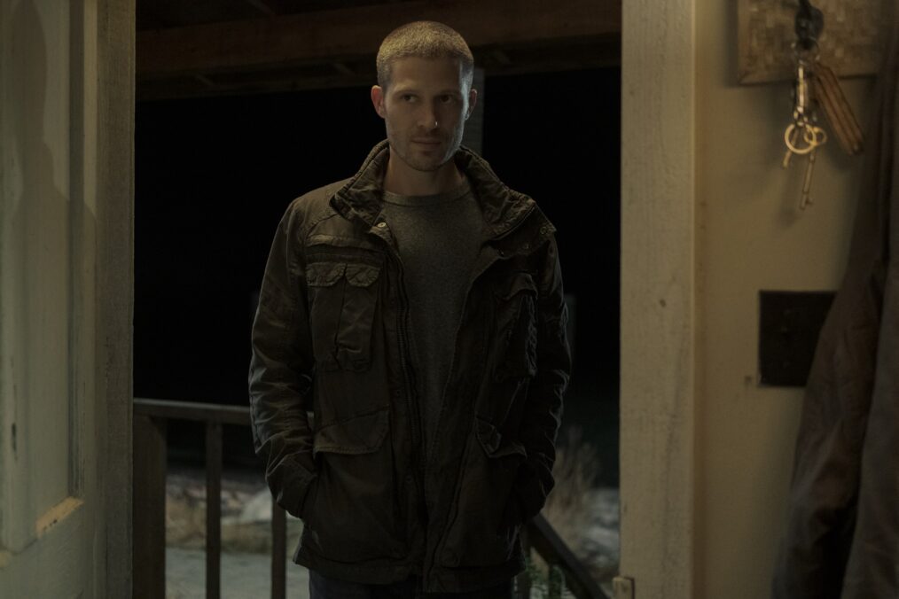 Zach Gilford as Riley Flynn in 'Midnight Mass'