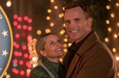 Candace Cameron Bure and Gabriel Hogan in 'My Christmas Hero'