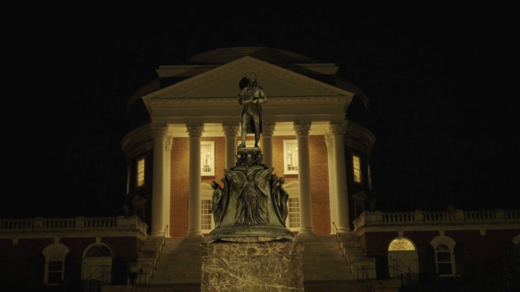 University of Virginia campus seen in HBO's 'No Accident'
