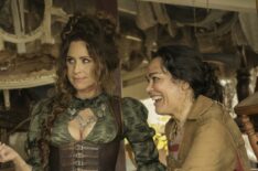 Minnie Driver and Rachel House in 'Our Flag Means Death' Season 2