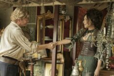 Rhys Darby and Minnie Driver in 'Our Flag Means Death' Season 2