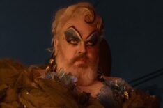 Kristian Nairn in drag as Wee John in 'Our Flag Means Death' Season 2