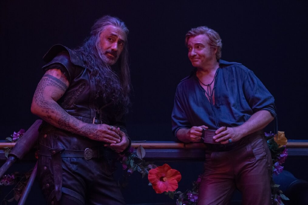 Taika Waititi and Rhys Darby as Blackbeard and Stede in 'Our Flag Means Death' Season 2