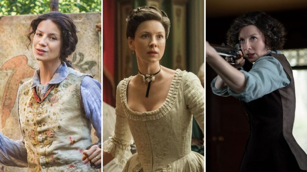 Caitriona Balfe as Claire Fraser from 'Outlander'