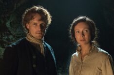 Sam Heughan and Caitriona Balfe in 'Outlander' Season 3