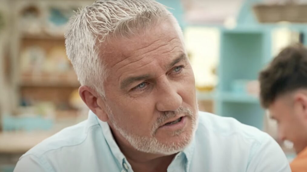 Paul Hollywood on The Great British Baking SHow