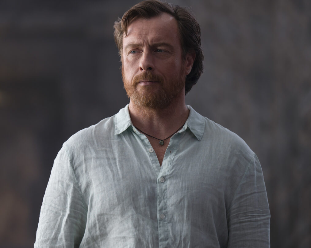 Toby Stephens as Poseidon in 'Percy Jackson & the Olympians'