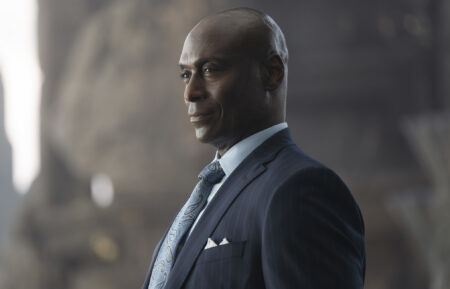 Lance Reddick as Zeus in 'Percy Jackson & the Olympians'