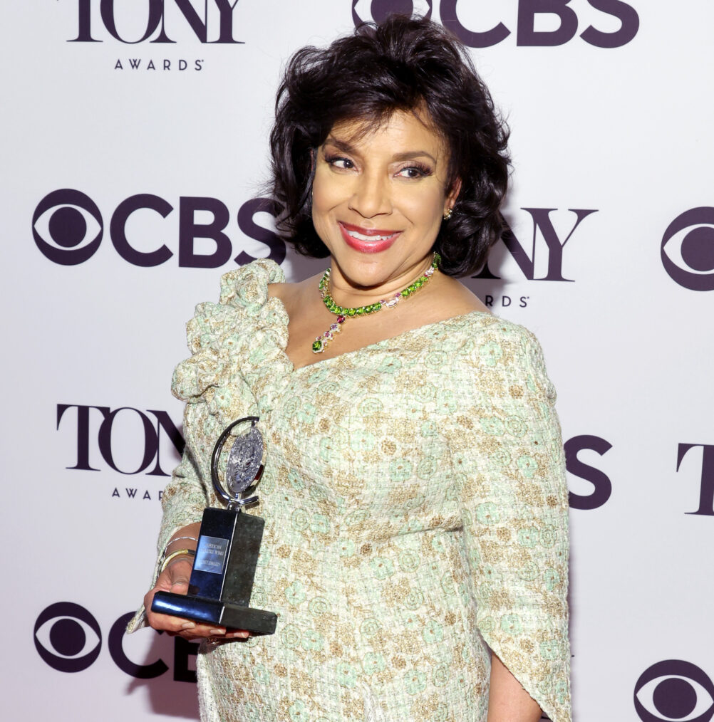 Phylicia Rashad, winner of Best Performance by an Actress in a Featured Role in a Play for 