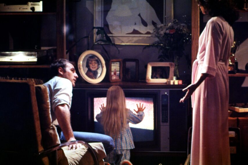 Craig T. Nelson, Heather O'Rourke, and Jobeth Williams in 'Poltergeist'