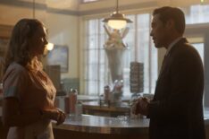 Eliza Taylor and Raymond Lee in 'Quantum Leap' - Season 2