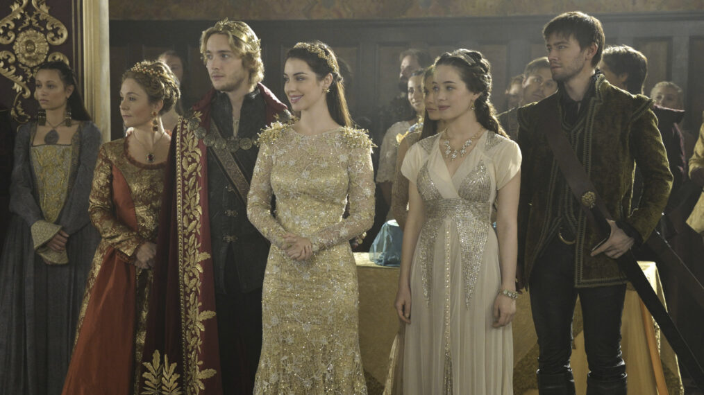 Megan Follows, Toby Regbo, Adelaide Kane, Anna Popplewell, and Torrance Coombs in 'Reign'