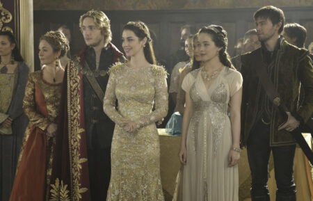 Megan Follows, Toby Regbo, Adelaide Kane, Anna Popplewell, and Torrance Coombs in 'Reign'