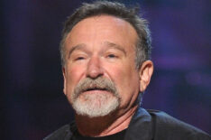 Robin Williams onstage at Comedy Central's Night Of Too Many Stars: An Overbooked Concert For Autism Education at the Beacon Theatre in 2010