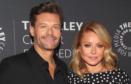 Ryan Seacrest and Kelly Ripa at Paley Center