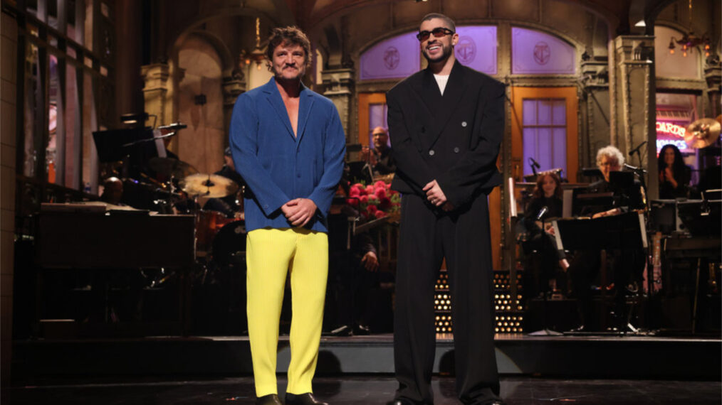 Pedro Pascal and Bad Bunny on 'Saturday Night Live'