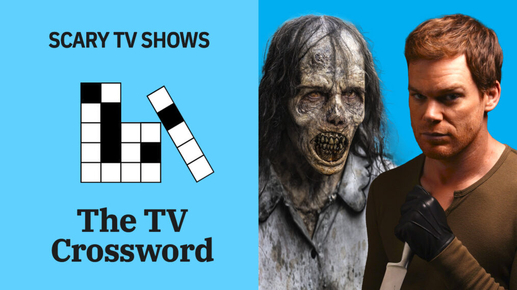 Scary TV Halloween Crossword