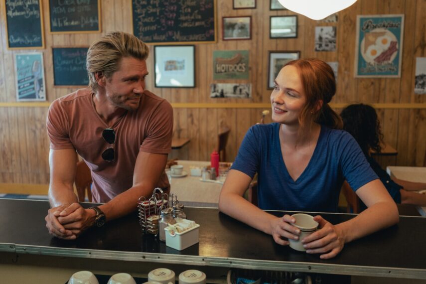 Chad Michael Murray and Morgan Kohan in 'Sullivan's Crossing'