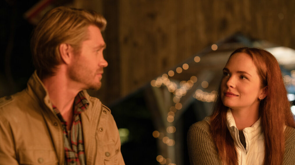 Chad Michael Murray and Morgan Kohan in 'Sullivan's Crossing'