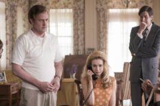 Matthew Perry and Kristen Hager in 'The Kennedys After Camelot'