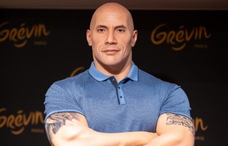 Dwayne Johnson wax figure is unveiled at Musee Grevin