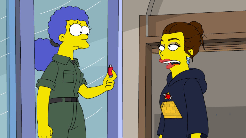 Kylie Jenner in 'The Simpsons'