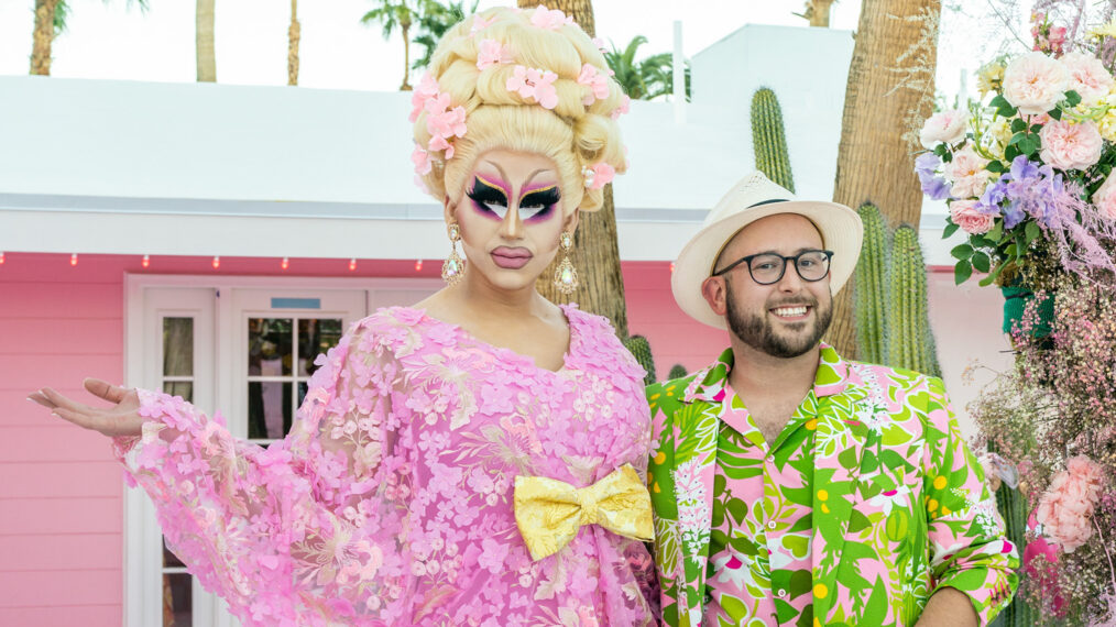 Trixie Mattel and David Silver for 'Trixie Motel: Drag Me Home'