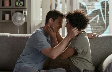 Robbie Amell and Andy Allo for 'Upload' Season 3