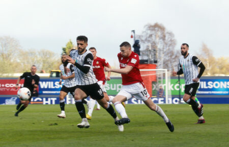 Notts County vs. Wrexham game as seen in 'Welcome to Wrexham' Season 2 Episode 12