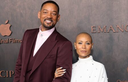 Will and Jada Smith on red carpet