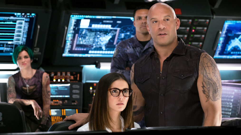 Ruby Rose, Nina Dobrev, and Vin Diesel in 'XXX: Return of Xander Cage'