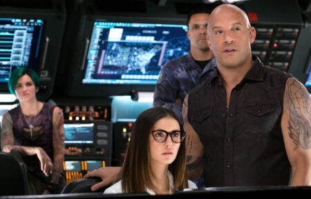 Ruby Rose, Nina Dobrev, and Vin Diesel in 'XXX: Return of Xander Cage'