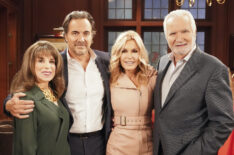 Kate Linder, Thorsten Kaye, Tracey Bregman and John McCook in 'The Bold and the Beautiful'