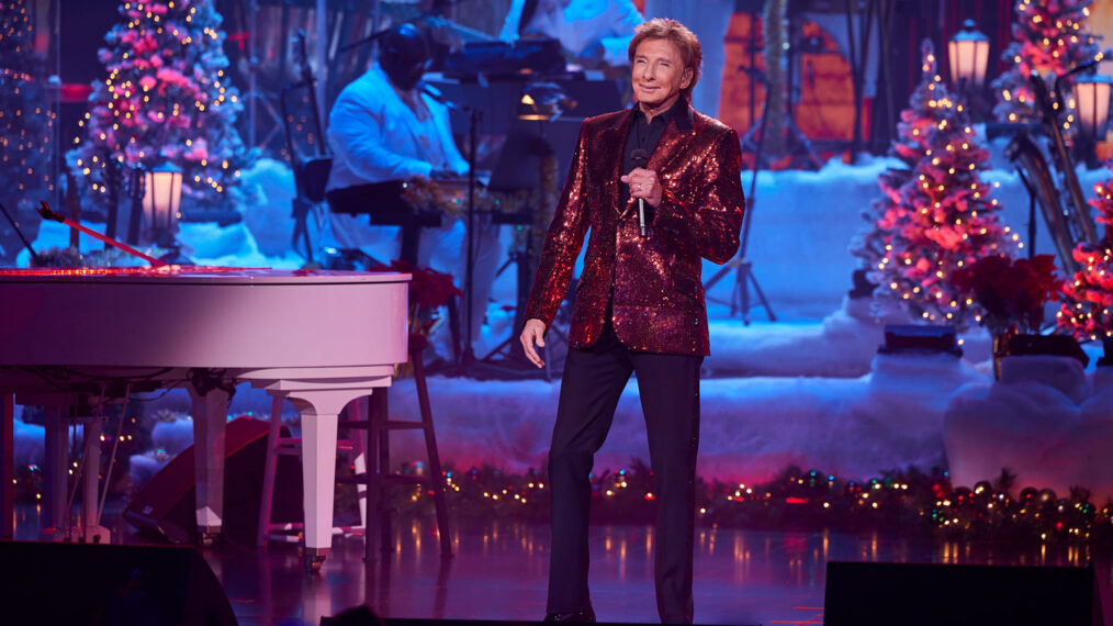 Barry Manilow in 'Barry Manilow’s a Very Barry Christmas'