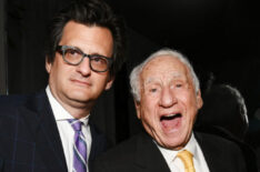 TCM host Ben Mankiewicz, and director Mel Brooks attend the 2018 TCM Classic Film Festival Opening Night After Party on April 26, 2018 in Hollywood, California