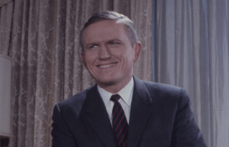 Frank Borman appearing in the special 'Mission Possible: We Care for the Land'