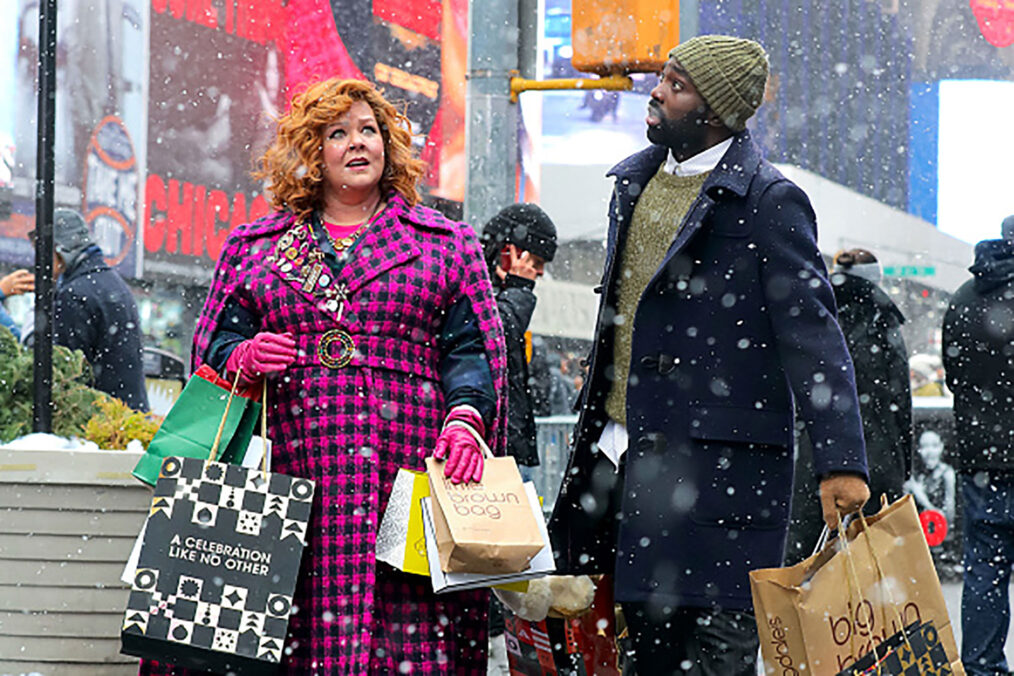 Melissa McCarthy and Paapa Essiedu in 'Genie'