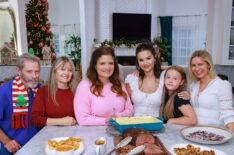 Alex Guarnaschelli and Selena Gomez in 'Home for the Holidays + Meet the Guest Chefs'
