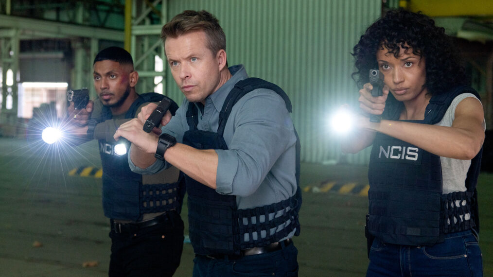 Sean Sagar, Todd Lasance, Olivia Swann in 'NCIS Sydney'