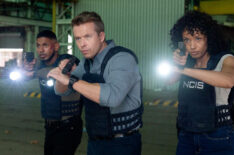 Sean Sagar, Todd Lasance, Olivia Swann in 'NCIS Sydney'