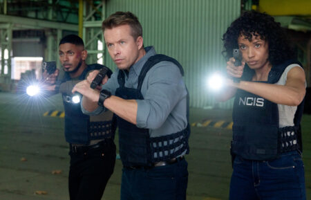 Sean Sagar, Todd Lasance, Olivia Swann in 'NCIS Sydney'