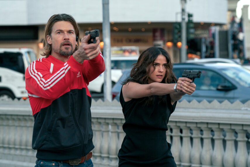 Nick Zano as Chad McKnight, Shelley Hennig as Ava Winters in Season 1, Episode 8 of Obliterated