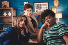 Meredith MacNeill, Wendy Crewson, Adrienne C. Moore in 'Pretty Hard Cases'