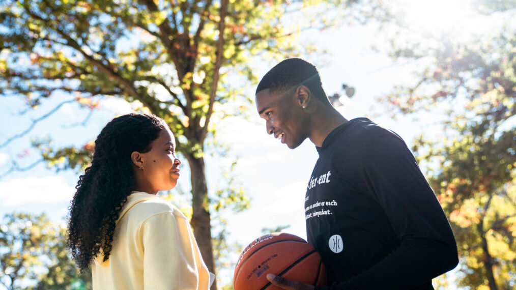 Quvenzhané Wallis and Isaiah Hill in 'Swagger' Season 2